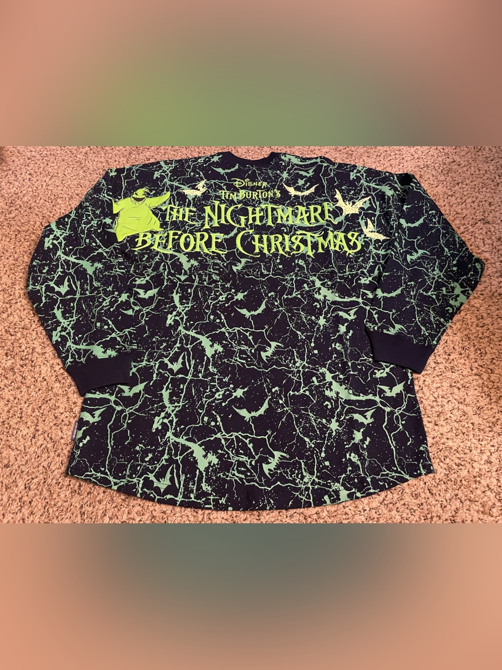 Disney Parks Nightmare Before Christmas Oogie Boogie Spirit Jersey